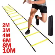 10m/33ft Agility Ladder Nylon Straps Soccer Football Speed Training Equipment
