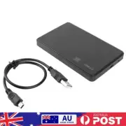 2.5 inch SATA USB2.0 Hard Drive HDD Enclosure External Tool Free Hard Disk Box