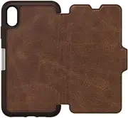 OtterBox Strada Mobile Phone Case for iPhone Ms Max, Espresso