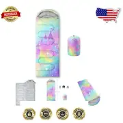 Cozy Unicorn Sleeping Bag for Kids – Lightweight, Zippered Design for Adventure