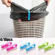 4/10? Bin Bags Clip Plastic Clip Clamp Holders For Kitchen Garbage Waste Trash