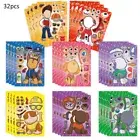 32pcs PAW Patrol Make a Face Stickers Set Make Your Own Decals Kids Party Decors