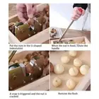 Macadamia Opener Peeling Machine Walnut Tool Nut Cracker Handle Multipurpose