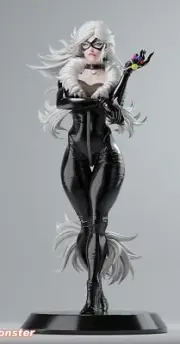 1/24 Resin Cat Woman Unassembled Unpainted rw