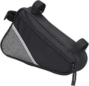 Water-Resistant Lace Bag Triangle Bike Bag Handlebar Bike Pouch Front Multifunctional Cycling Hanging Pouch Road Bike Bag Storage Bag for Bike Cycling Bag Polyester