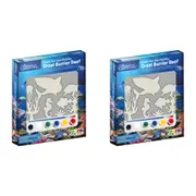 2x Australian Geographic Create Your Own Wooden Great Barrier Reef Kids Toy 3+