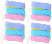IWOWHERO 20pcs Soap Savers for Bar Soap Foaming Nets Wall Hanging Efficient Cleansing Gentle Exfoliating