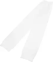 [HONMEET] Football Leg Warmers Calf Sleeves Compression Sleeves for Legs Men Knee Sleeves for Men Sports Sleeves Leg Warmers for Men Football Leg Sleeves Calf Socks Men White Polyester