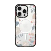 iPhone 16 Pro Impact Case MagSafe Compatible Peach Blossoms