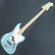 Used Fender MEX Player Jaguar Bass (Tidepool) 4.06kg Electric Bass Guitar