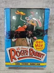 Topps Roger Rabbit Movie Vintage Full vintage Trading Cards Box NOS (B)