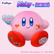 Kirby Plush Doll Big Kirby of the Stars Kirby x monet Mascot Heart Warming Furyu