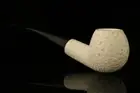 Designers Lattice Apple Block Meerschaum Pipe with fitted case M1711