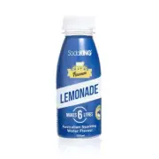 4 Pack Sodaking 1000ml Lemonade Syrups Flavour Mix 6 Litres each