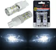 LED Light 50W 7440 White 5000K Two Bulbs DRL Daytime Running Light Replacement