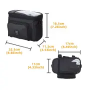 Cycle Bike Insulated Cooler Bag MTB Bicycle Handlebar Front Bag Basket Pannier Shoulder Bag
