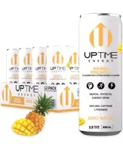 UPTIME – Mango Pineapple - Zero Sugar 12 Pack Premium Energy Drink