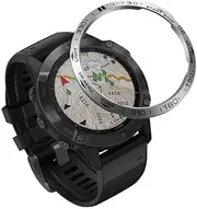 [RAYESS] Bezel Styling Frame Case Cover For Garmin Fenix 7 6/Fenix 6X Pro/5X 5 Plus sapphire Protection Bezel Ring Anti-scratch Iron Ring