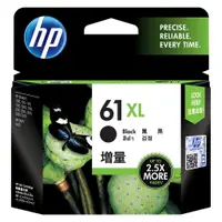 在飛比找蝦皮商城優惠-HP NO.61XL 原廠黑色墨水匣 (CH563WA) /