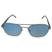 Mont Blanc Mont Blanc MB602S 01A - Shiny Black/Smoke by Mont Blanc for Men - 55-19-145 mm Sunglasses