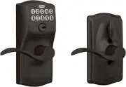 Schlage FE595 CAM 716 Keypad Entry with Flex-Lock and Accent Levers
