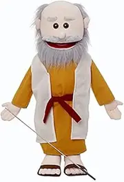 25" Moses, Full Body Bible Character, Christian Ministry Puppet