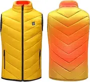 [KUMADAI] Heated Vest Heated Jacket for Kids USB Charging Heating Vest Warm Windproof Winter Vest Heated Clothing Heated Coat