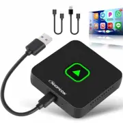 Wireless Carplay Adapter, Carplay Dongle Adapter for All Factory Wired CarPla...