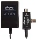 Kingray POWER SUPPLY KINPSK08 81.5x76.5x54mm 17.5V AC 100mA Belling Lee, Plug-In