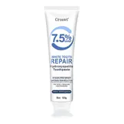 Hydroxyapatite Toothpaste for Advanced Enamel Protection, Gentle and Effective Formula, Fluoride-Free Toothpaste for Sensitive Teeth