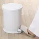 【日本RISU】( H&H系列)圓筒造型踩踏垃圾桶 10L