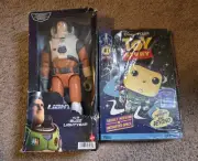 Disney Pixar's Light-Year XL-15 Buzz Toy & Small Funko Buzz Lightyear T-shirt