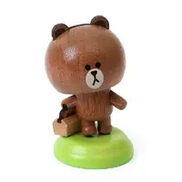 在飛比找蝦皮商城優惠-野獸國 |《福利品》LINE FRIENDS 熊大 彈簧搖頭