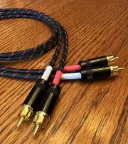 4 Ft. Rca Interconnect Cables JMB CABLE CO. Audiophile Gold Reference Standard