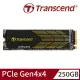 【Transcend 創見】MTE245S 250GB M.2 2280 PCIe Gen4x4 SSD固態硬碟(TS250GMTE245S)