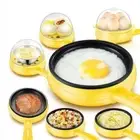 Electric Frying Pan Omelette Maker Steamer Egg Cooker Plug-in Breakfast Fryer AU