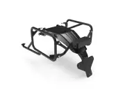For Royal Enfield Himalayan & Scram 411 - "Black Adventure Pannier Rails"