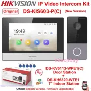 Hikvision IP Video Intercom Kit DS-KIS603-P(C) Doorbell Monitor PoE WiFi Mobile