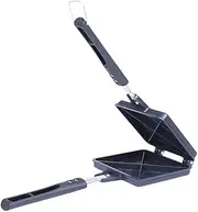 Satre Online and Marketing Non Stick Aluminium 4 Cut Toaster, Sandwich Maker, 4 Slice Cut