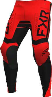 FXR Contender Off-Road Motocross Pants, black-red, Size 40 for Men Black Red