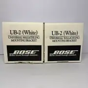 Bose Speaker UB-2 Wall/Ceiling Mounting Bracket Kits In Boxes NOS Lot of 2