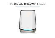 NETGEAR Orbi RBR860S Tri-Band WiFi 6 Mesh Router - (RBR860S-100APS)