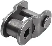 KGKMTHPHZG 5Pcs 06B-1 Roller Chain Connector Pitch 9.525mm Carbon Steel Industrial Transmission Chain Connector(Open Connector)