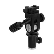 Ultra Flash Umbrella Bracket - Swivel/Tilt Head, Light stand mount for Flash