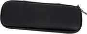 HEATSHAKING Eva Harmonica Storage Bag Durable Carry Case with Zipper for Easy Access Black Portable Storage Box with Mesh Pocket for Accessories Shockproof Wear Resistant Design