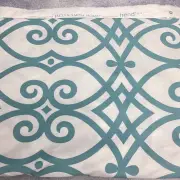 Jaclyn Smith "Arpana" Peacock Decorator Fabric 56" x 5.3 Yards Linen Cotton