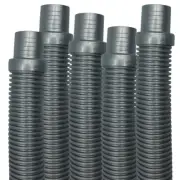 Puri Tech Hose Silver Hayward Navigator Pool Vac Ultra AquaBug 1.5in x 4ft 5 pk