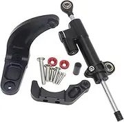ZUXIM for Dualtron, for Thunder, 3 DT3 Electric Scooter Adjustable Steering Stabilize Damper Bracket Mount Support Kit Top Accessories Electric Scooters Damper Kit(Black C)