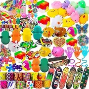 66 PCS Party Favors for Kids Treasure Prizes Box Toys, Goodie Bags Stuffers for Classroom Rewards, Birthday Gifts Toys, Treasure Chest Toys, Carnival Prizes, Stocking Stuffers for Kids 3-5 6-8 8-12