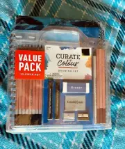 Curate & Colour, Sketch Set & Drawing Pads, 22 Pieces (unopened)